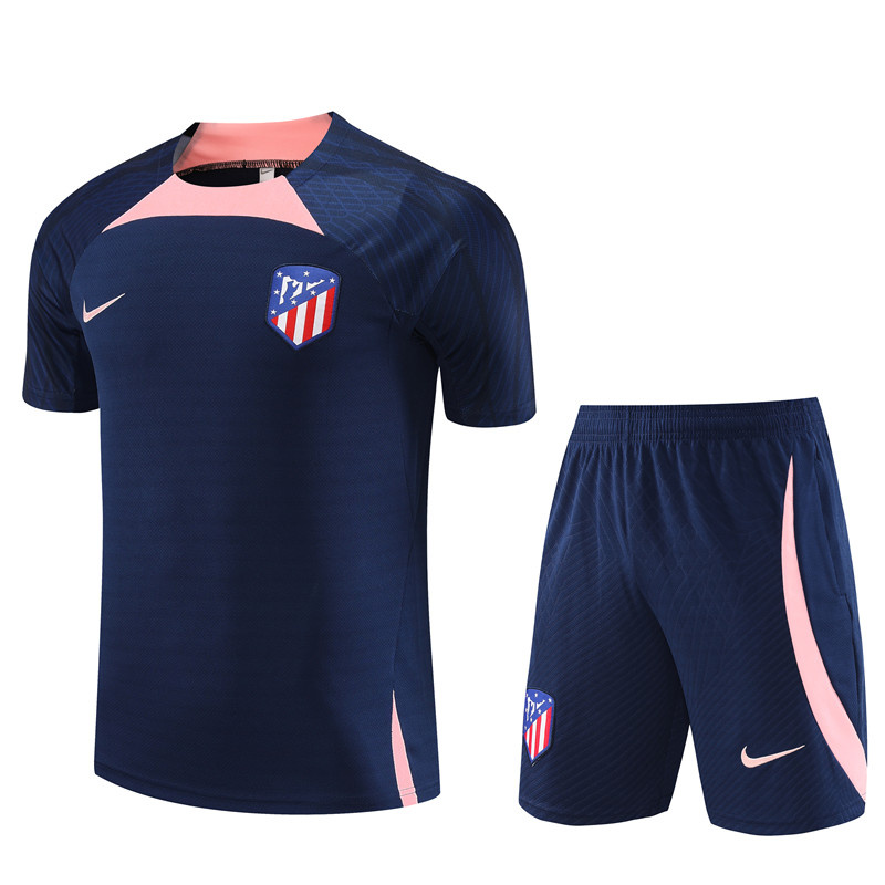 AAA Quality Atletico Madrid 23/24 Navy Blue Training Kit Jerseys